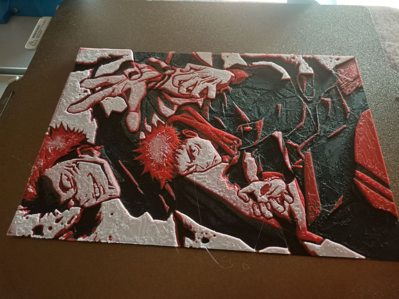 Yuji Itadori & Sukuna – Jujutsu Kaisen (Hueforge)