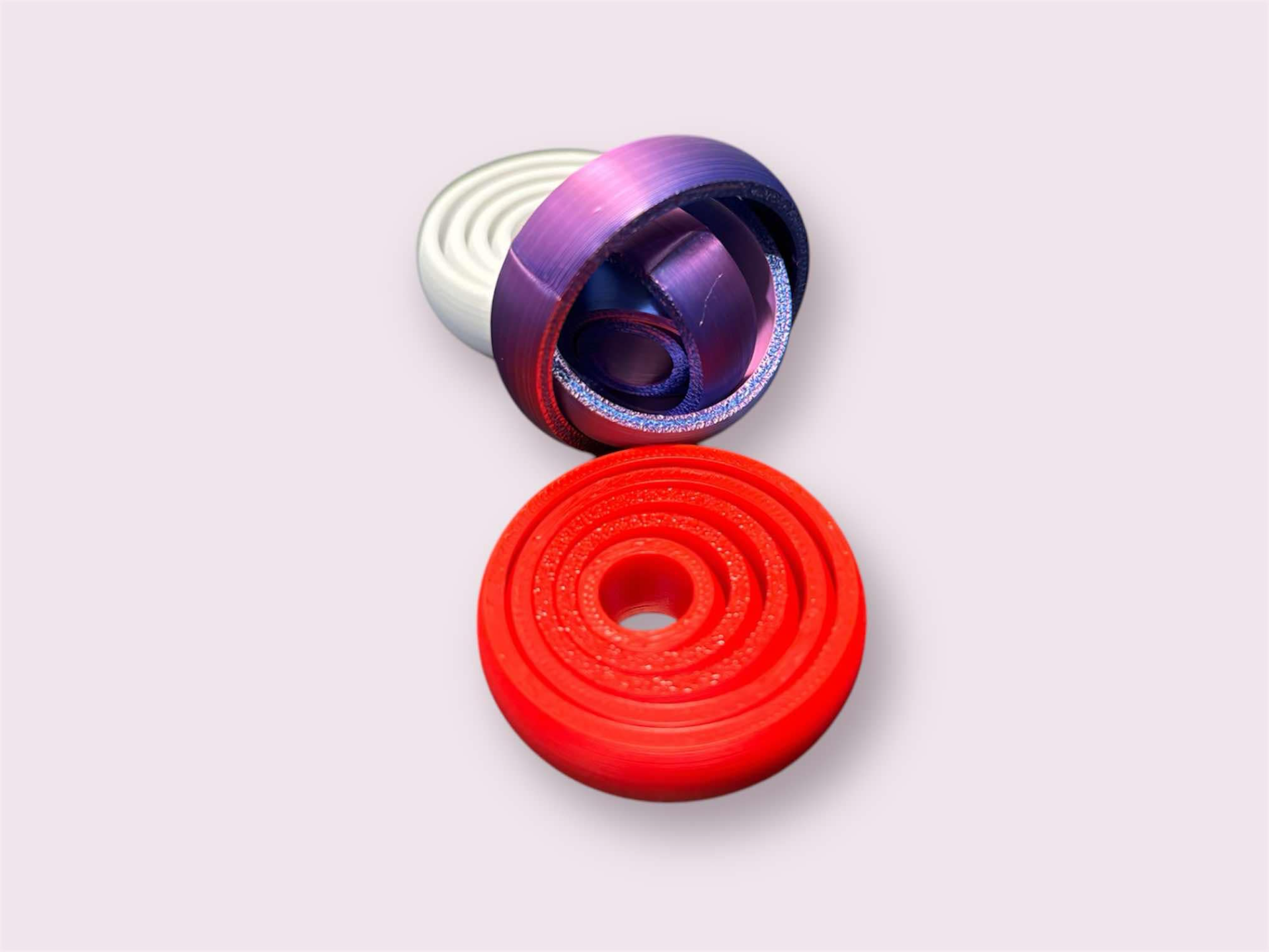 Five ring gyro spinner