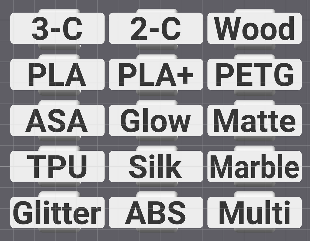 RepRack Labels | Customizable