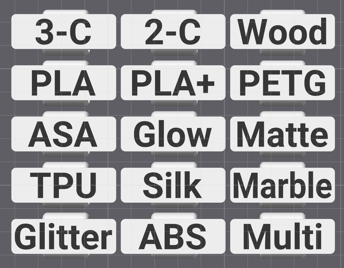RepRack Labels | Customizable