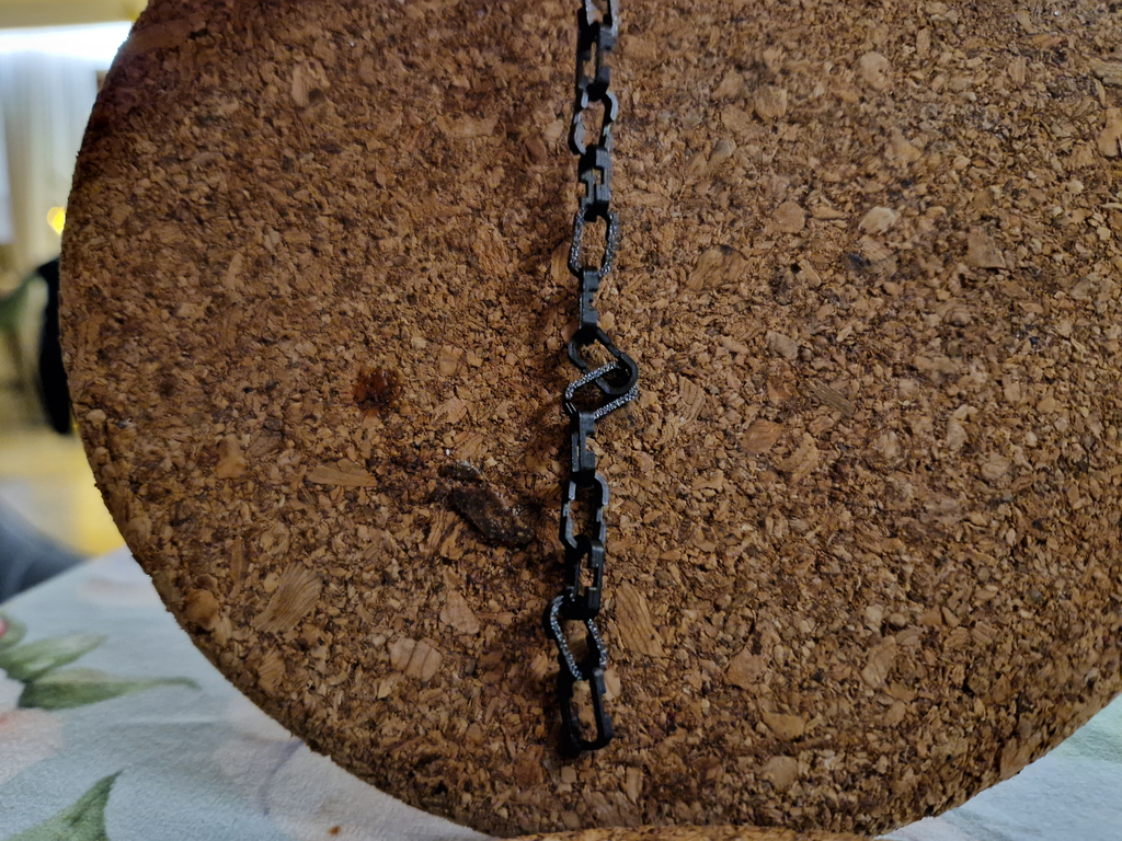 Print-in-Place Chain – No Supports, Tested Print