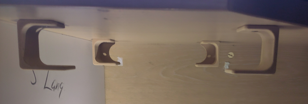 Minimal Under Desk Laptop Mount various sizes
