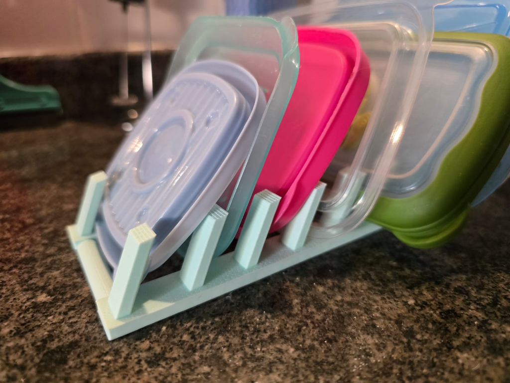 LidNest Easy Kitchen Lid Organizer Low Filament