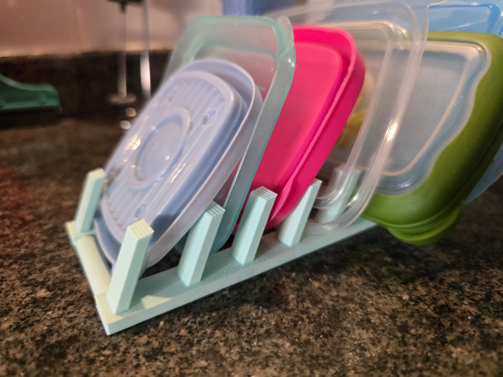 LidNest Easy Kitchen Lid Organizer Low Filament