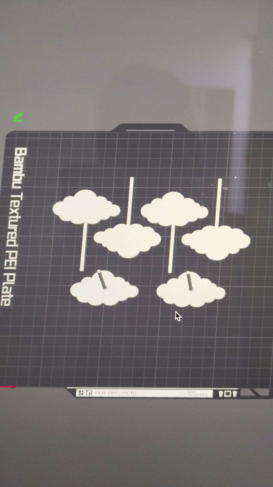 cloud cake topper