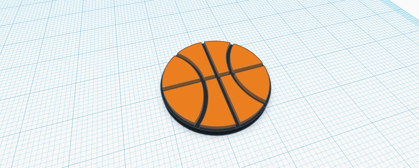 Basketball Croc Charm