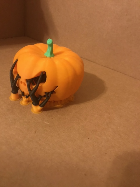 3 color Halloween pumpkin 0.25mm (pla)