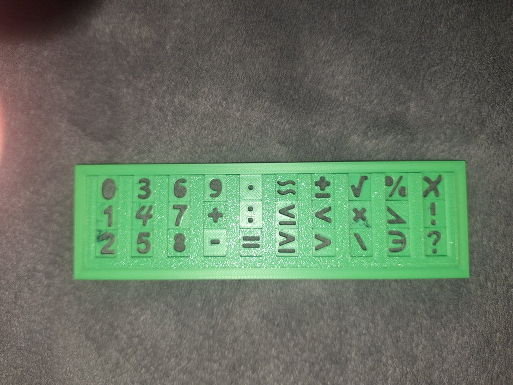 V2 Modular Stencil 10x3