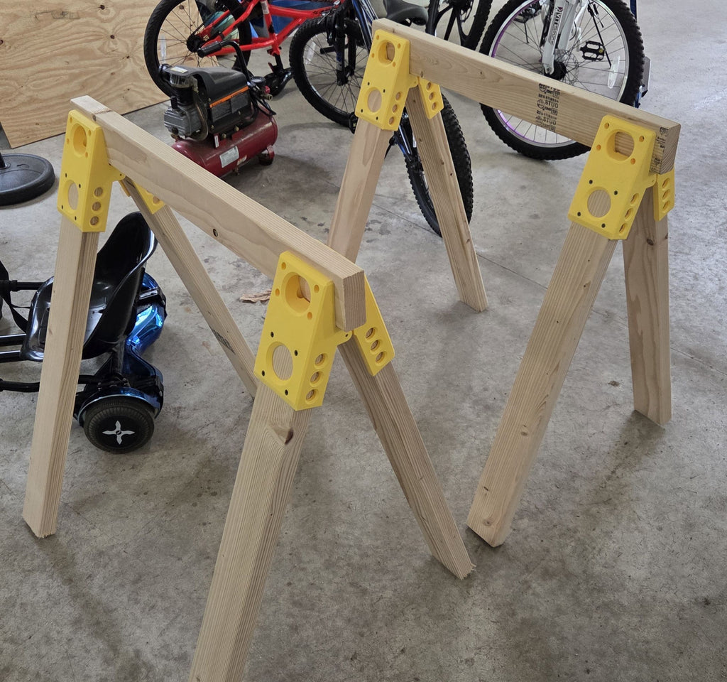Saw Horse Folding Bracket