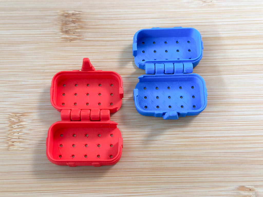 Print in Place Travel Case for Toothbrushes