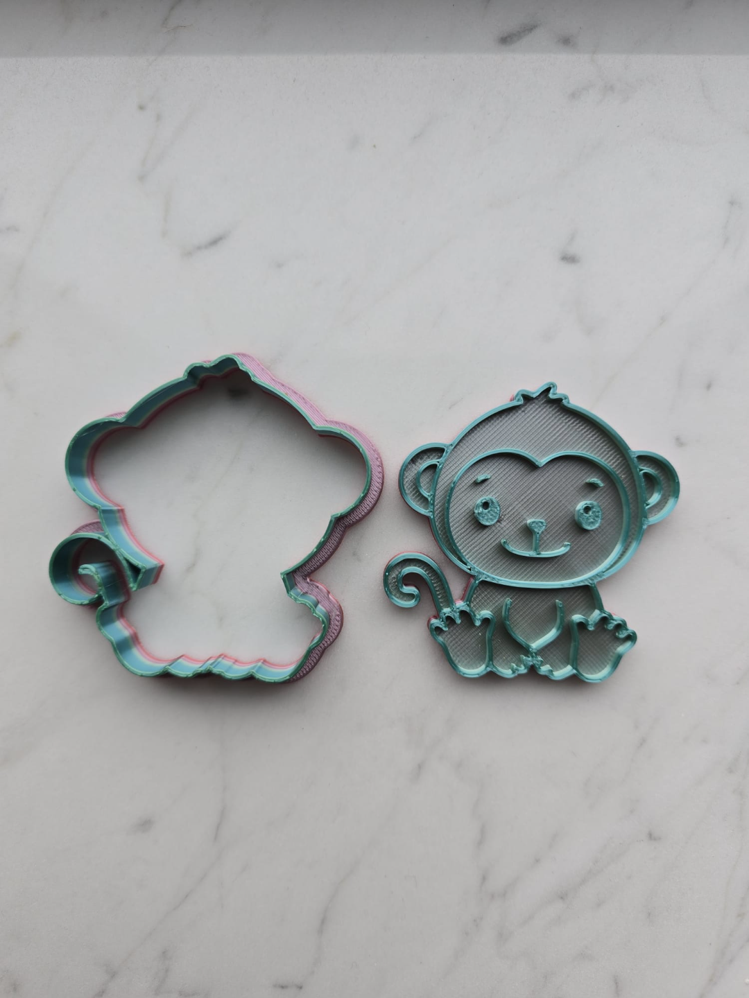 Monkey Cookie Cutter Sand Play-doh Dough Fun