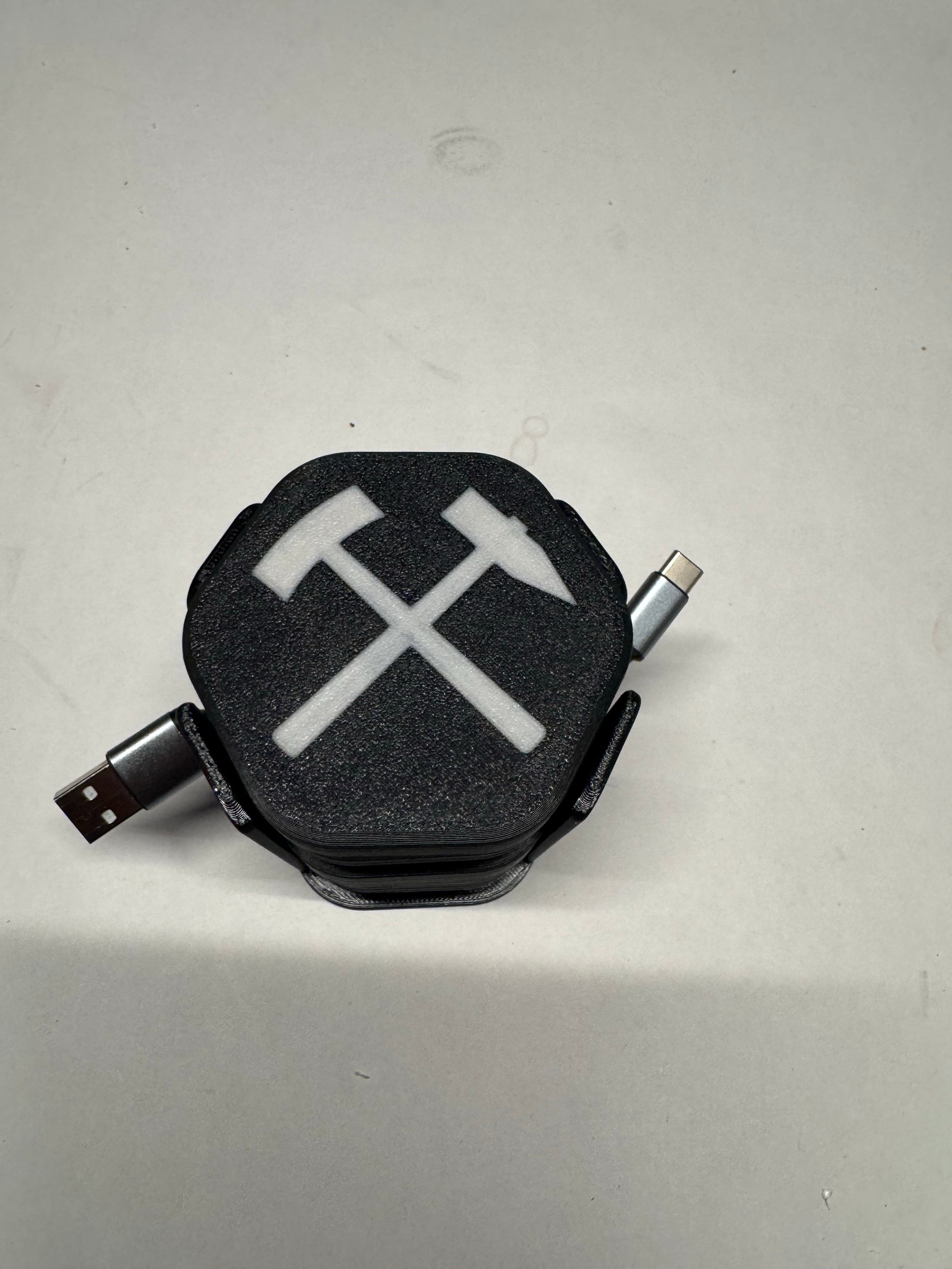 Cable Winder click-stop - "Bergbau" Edition
