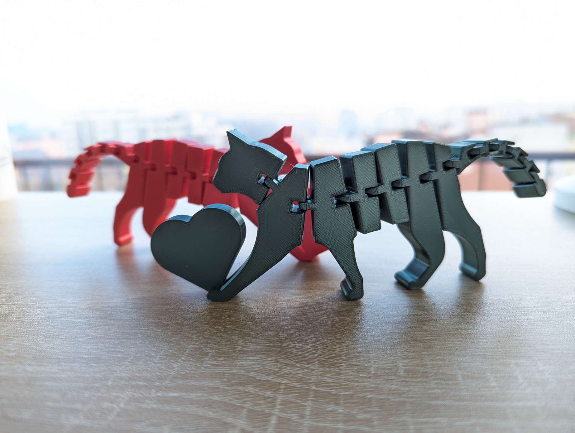 FlexiCat for Valentine's Day- Heart Print in Place