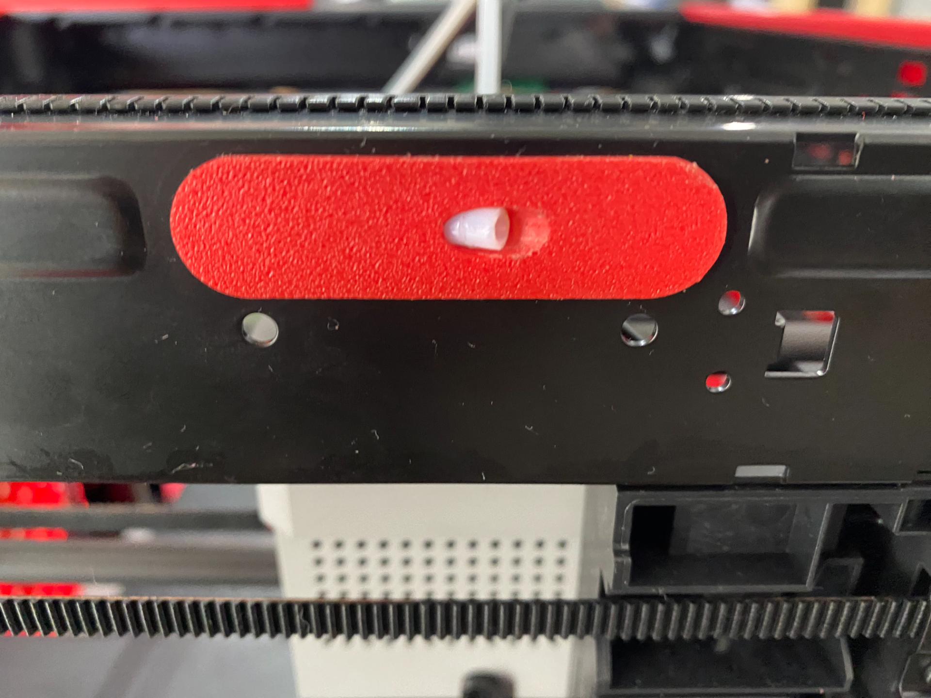 Bambu Lab P1P Rear-Cover whith opening PTFE tube