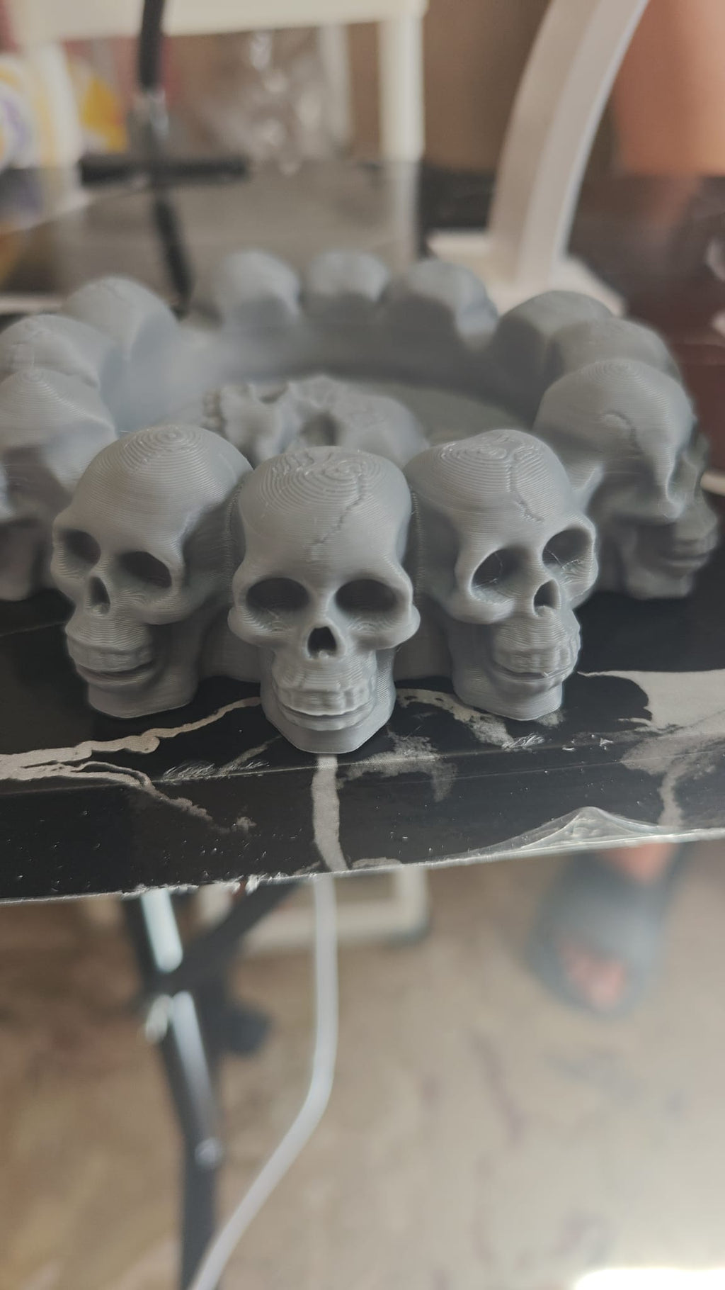 Gothic Skull Ashtray – Posacenere No-Support