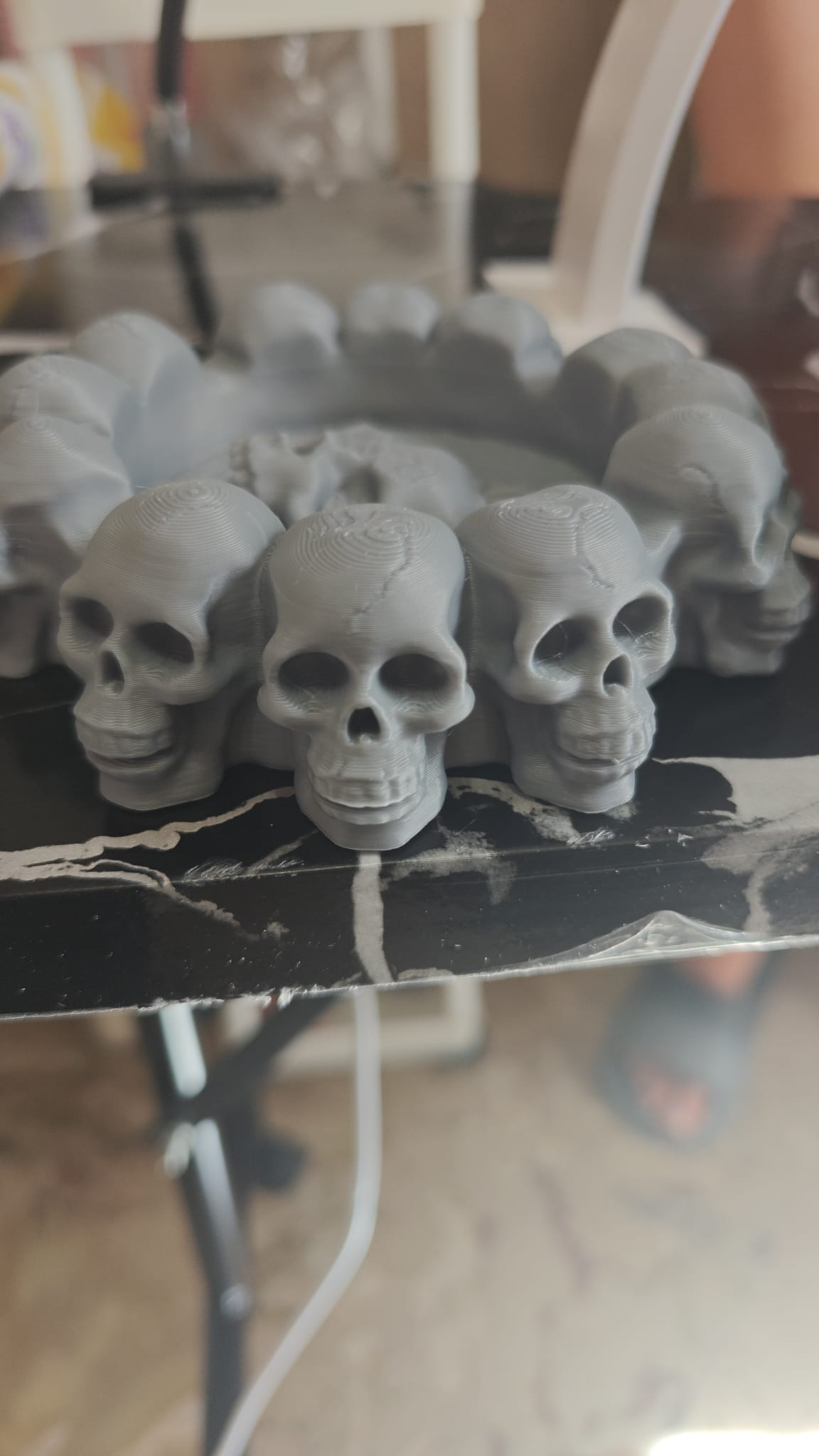 Gothic Skull Ashtray – Posacenere No-Support