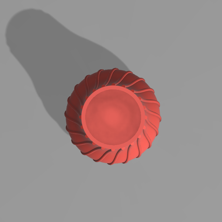 Spiral vase