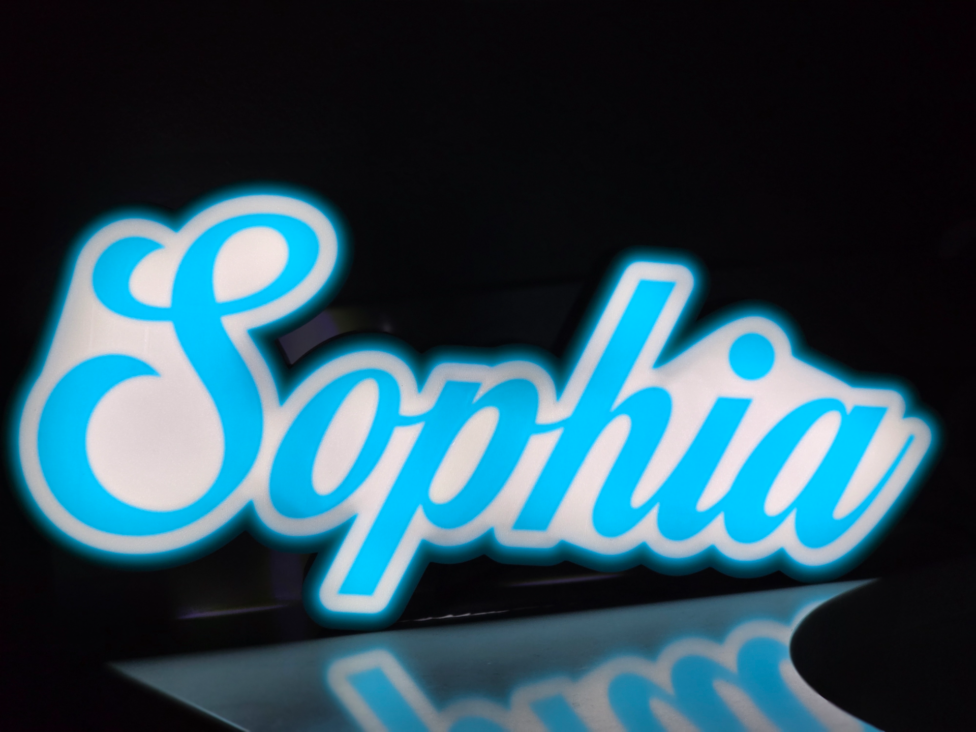 Name Lightbox (Sophia)