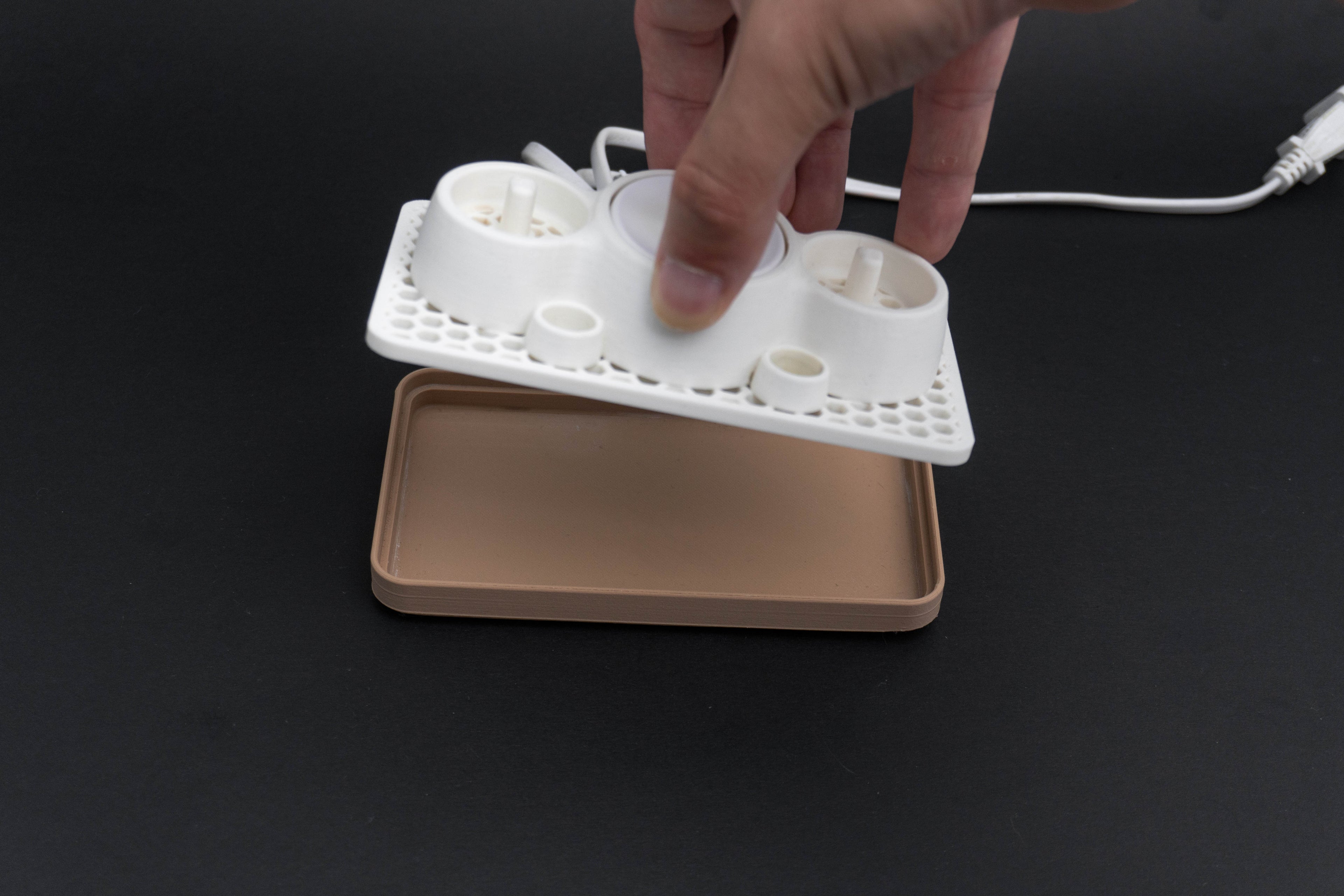 Oral-B Dual Toothbrush + Charger holder