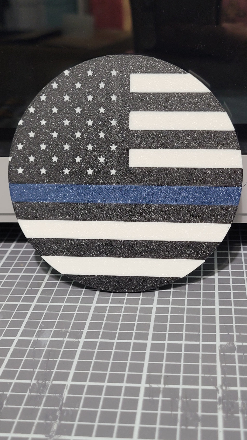 Thin Blue Line Coaster