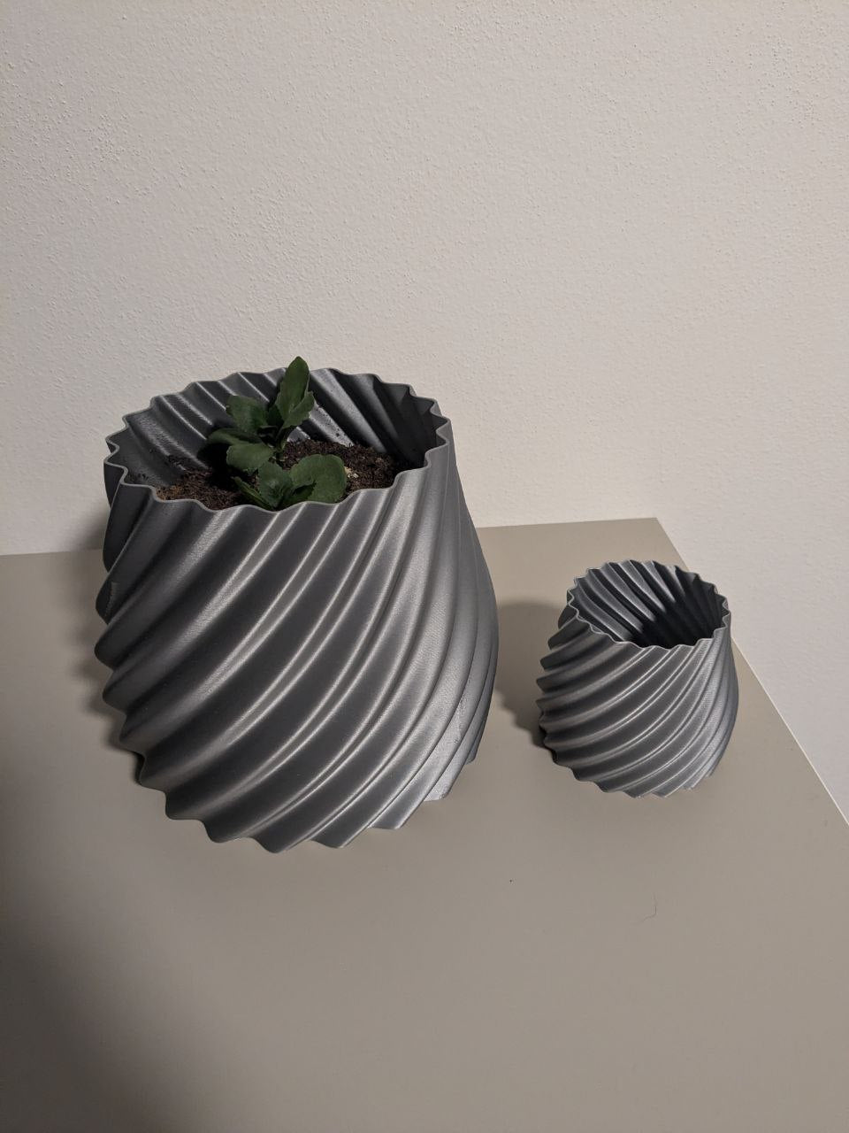 Wave planter vase / Pot planter - Vase Mode