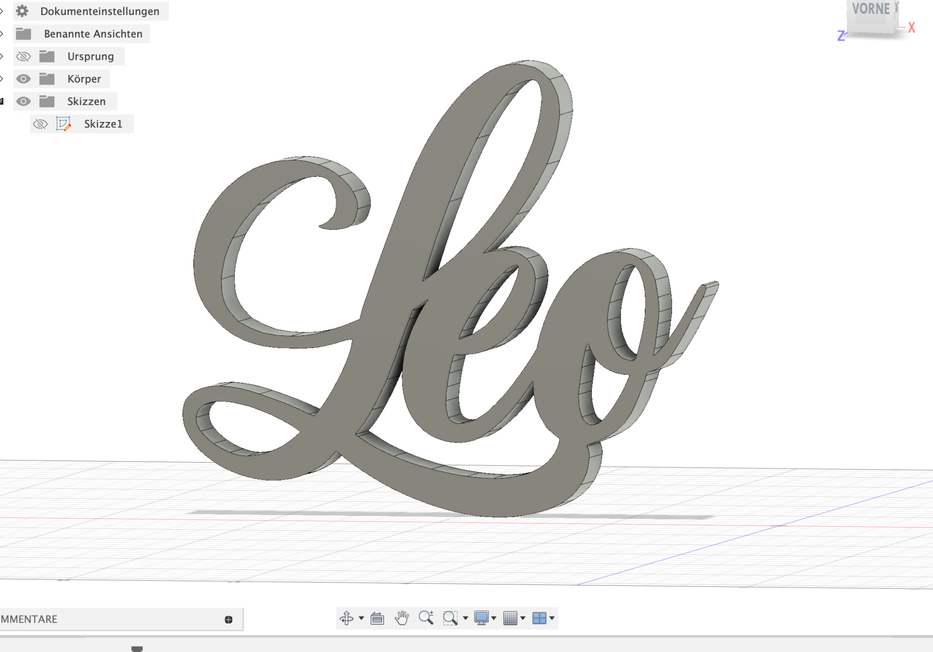Namensschild Leo Name Badge Leo