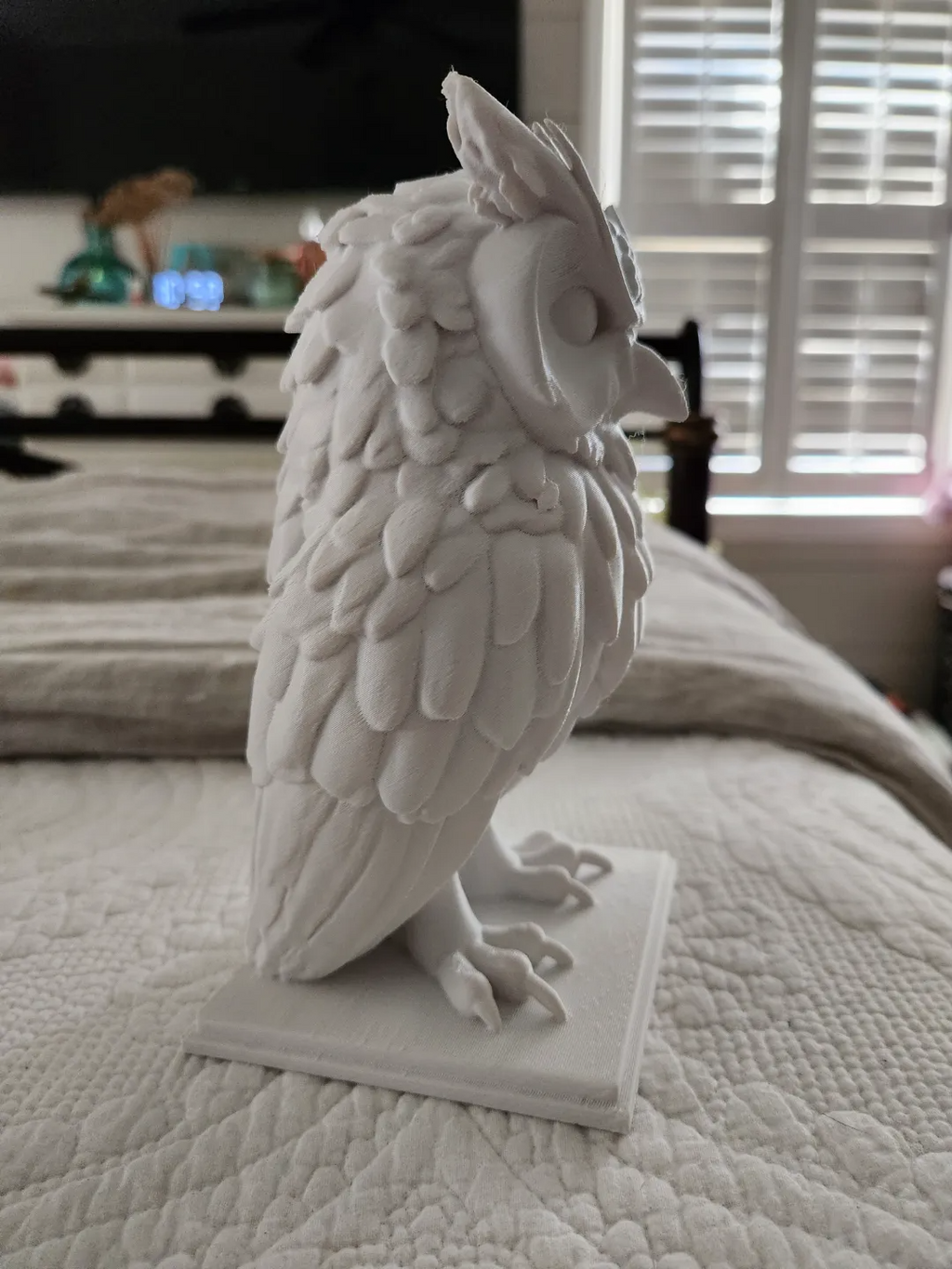 Owl statue