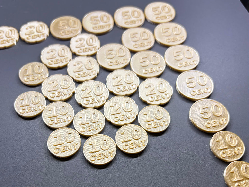 Euro-Like Coins for Play & Learning