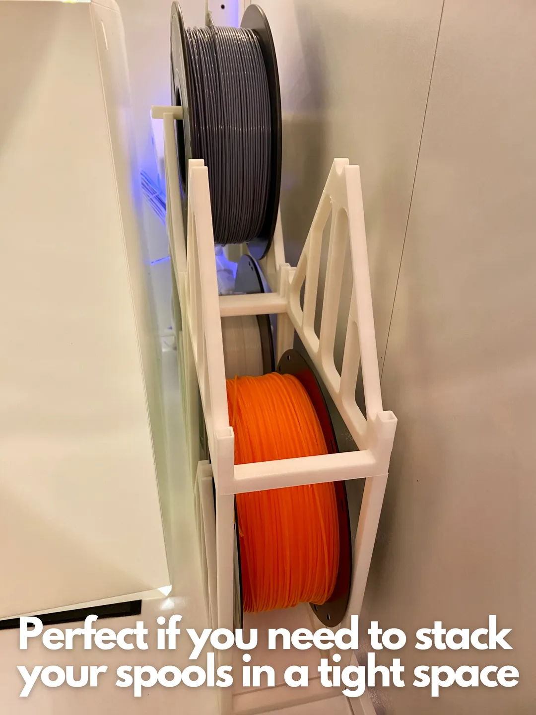 Slim Stackable Spool Holder