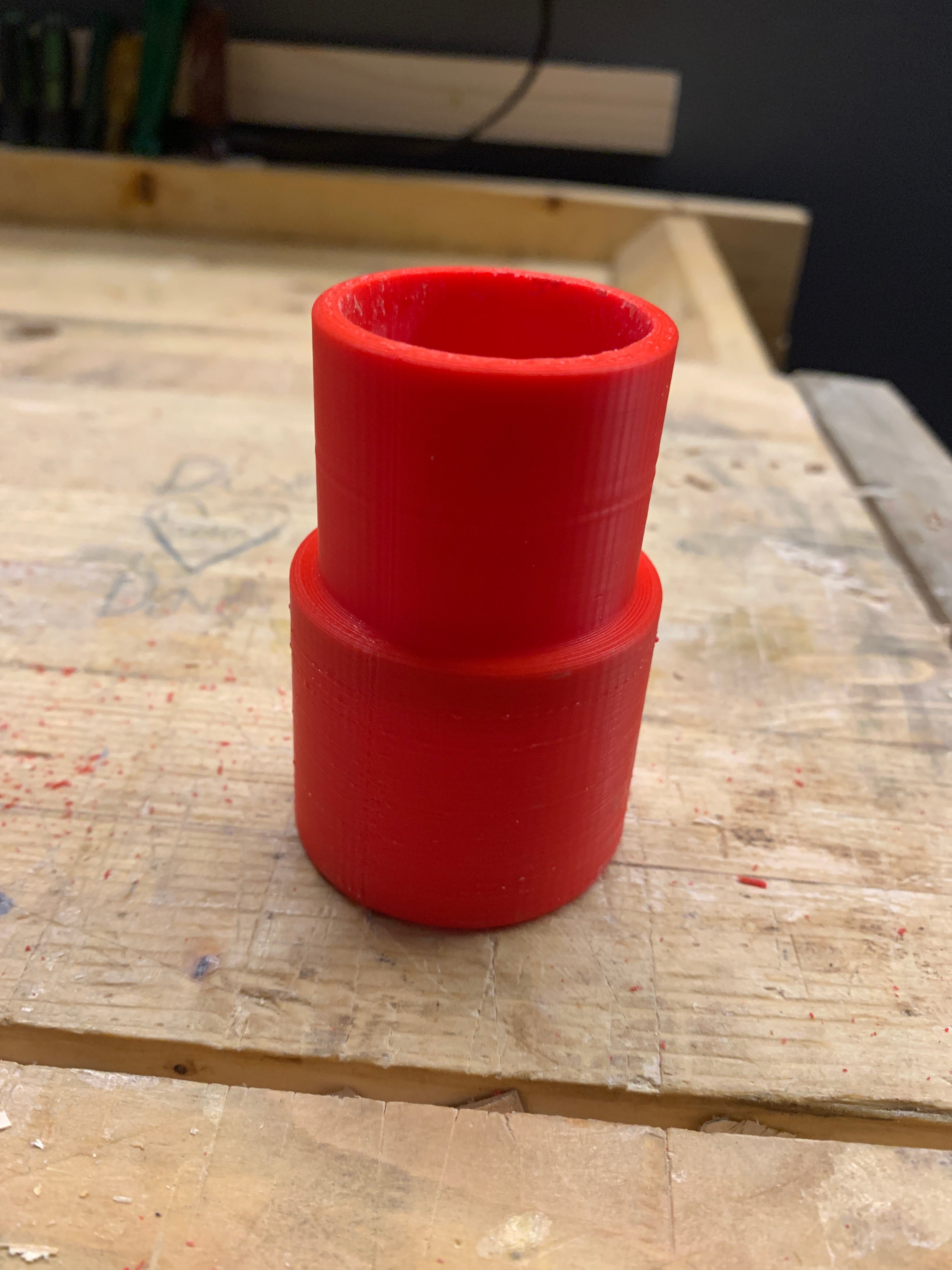 Shop Vac Adapter Ryobi Orbital Sander and 1-7/8 inch Hose