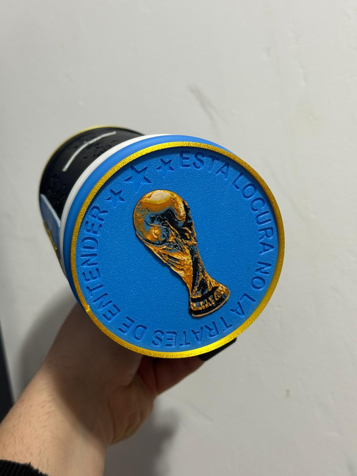 Jarra Argentina Afa y Messi Goat caladas