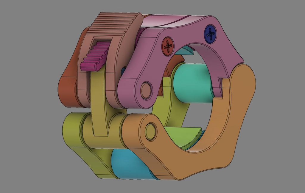 50mm Olympic barbell clamp
