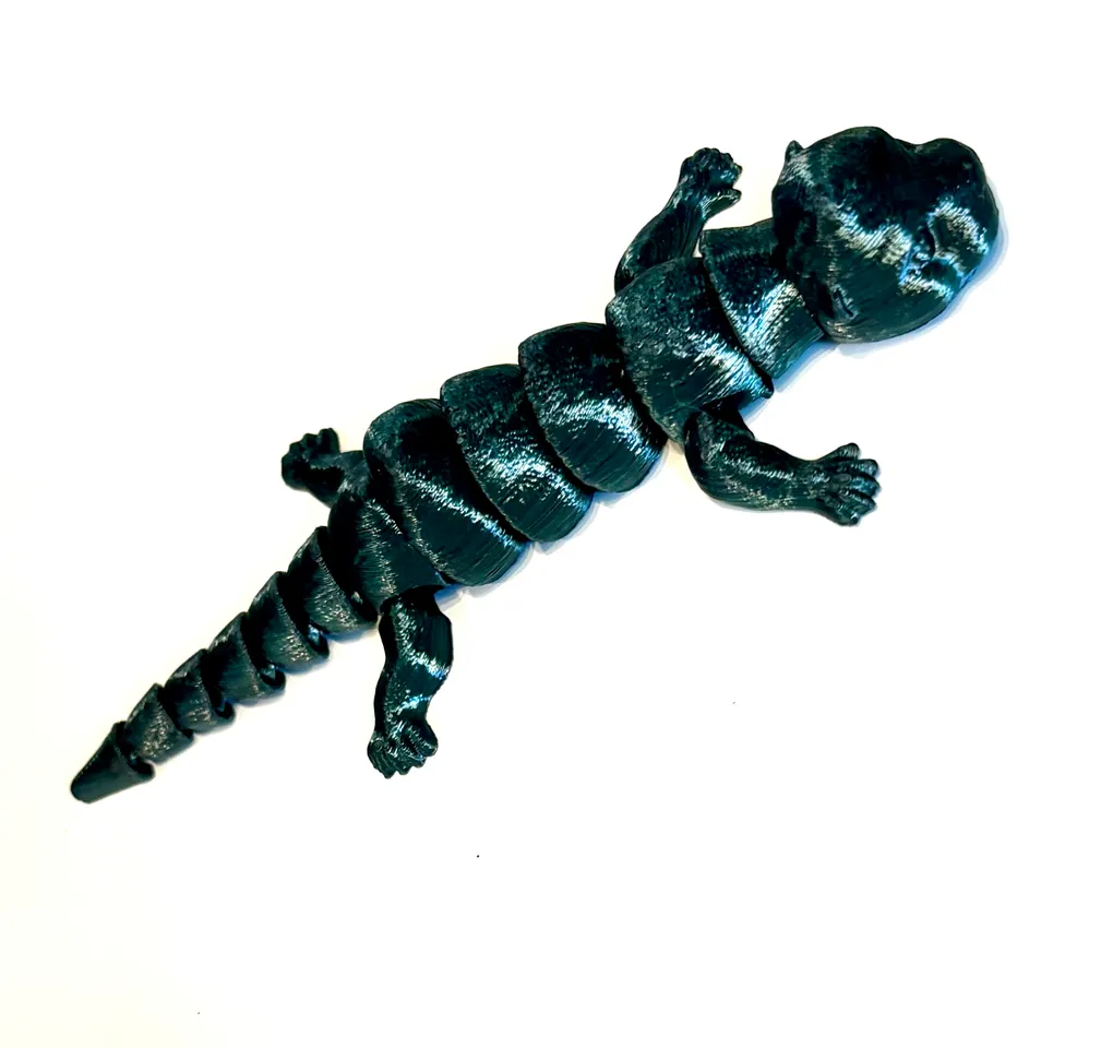 Cute Articulated Baby Otter Magnet