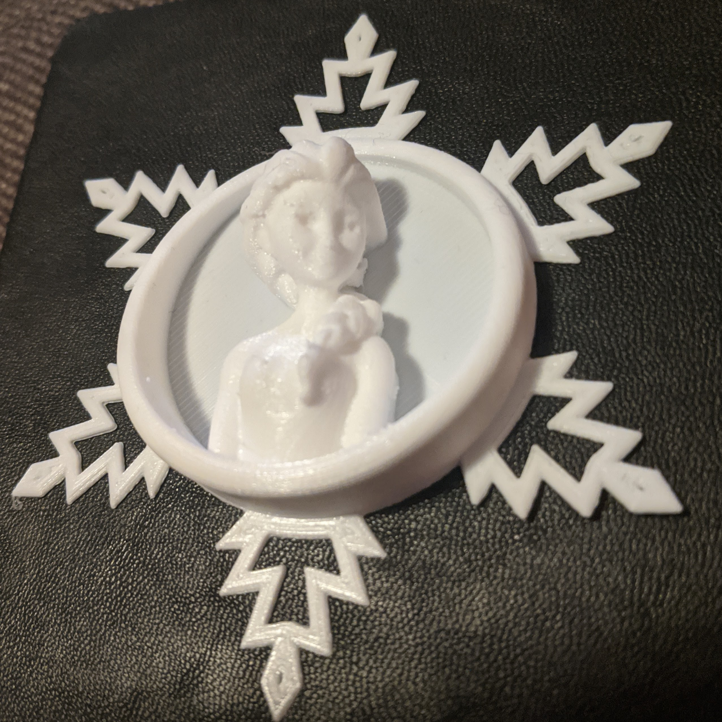 FROZEN anna e elsa snow flake - christmas