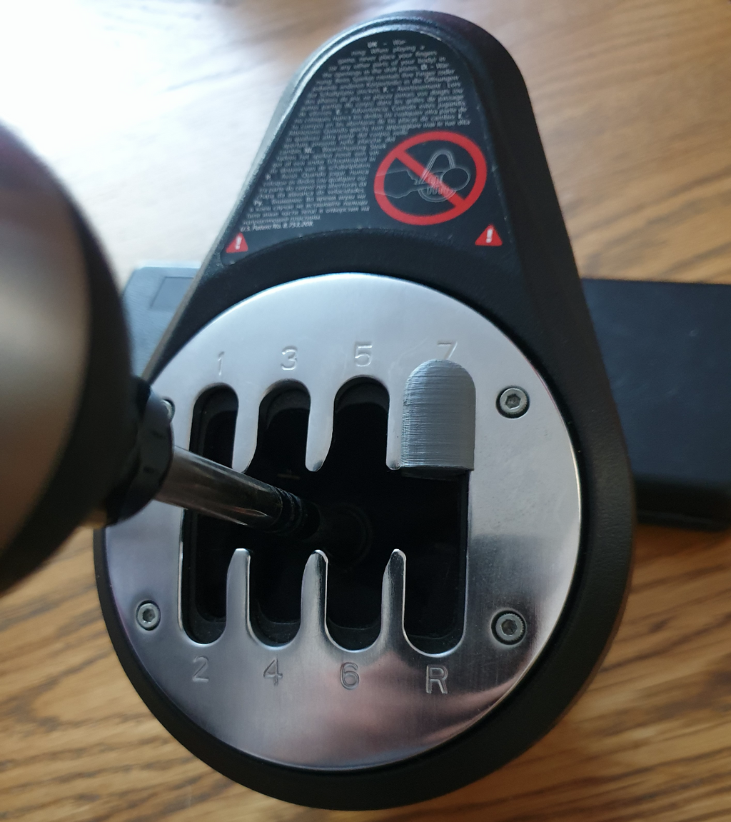 Thrustmaster TH8A gear shifter blockers