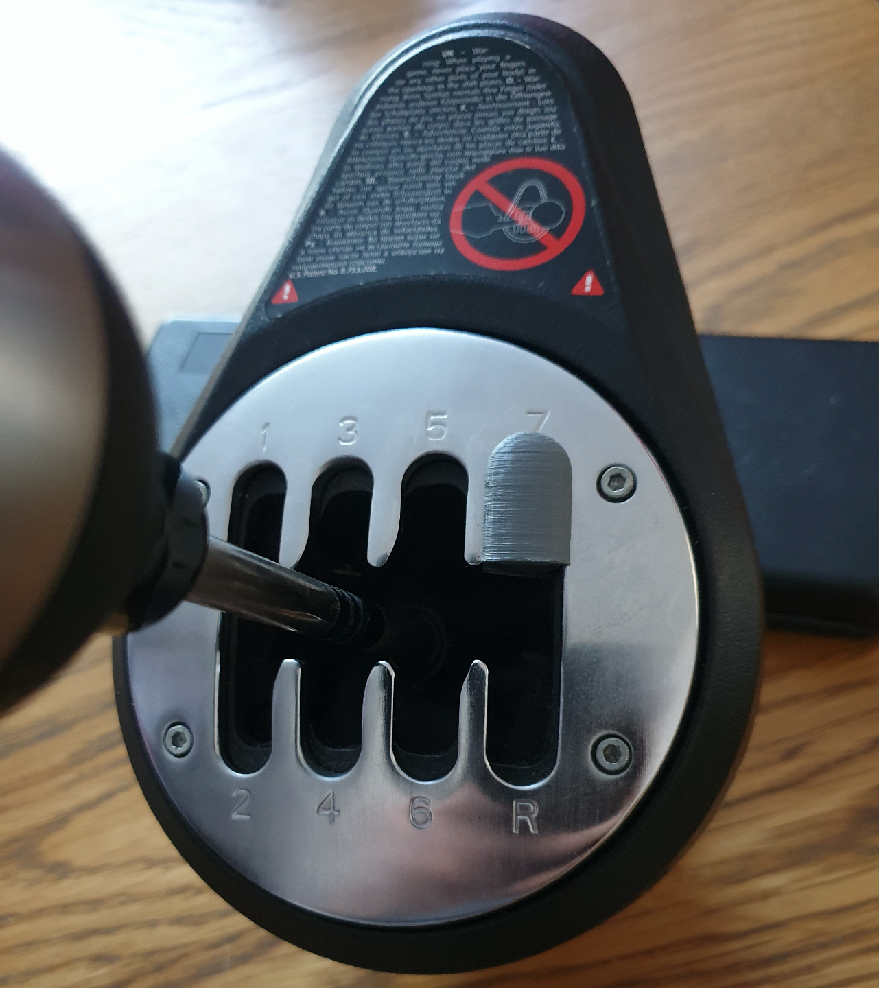 Thrustmaster TH8A gear shifter blockers