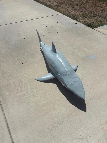 life size great white shark