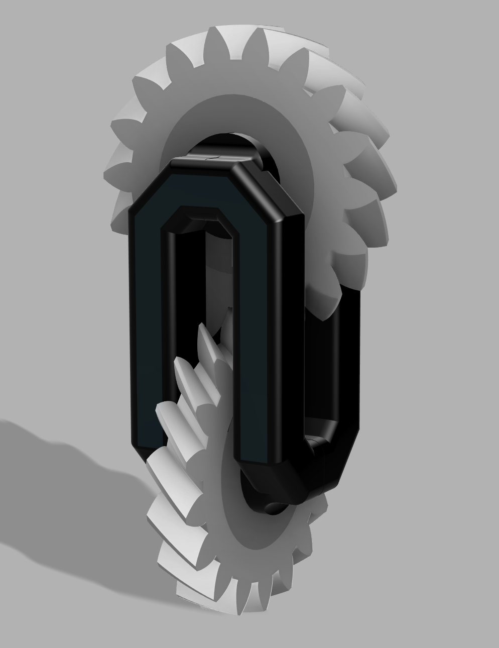 Helical gear fidget toy V2 (100% PRESS FIT)