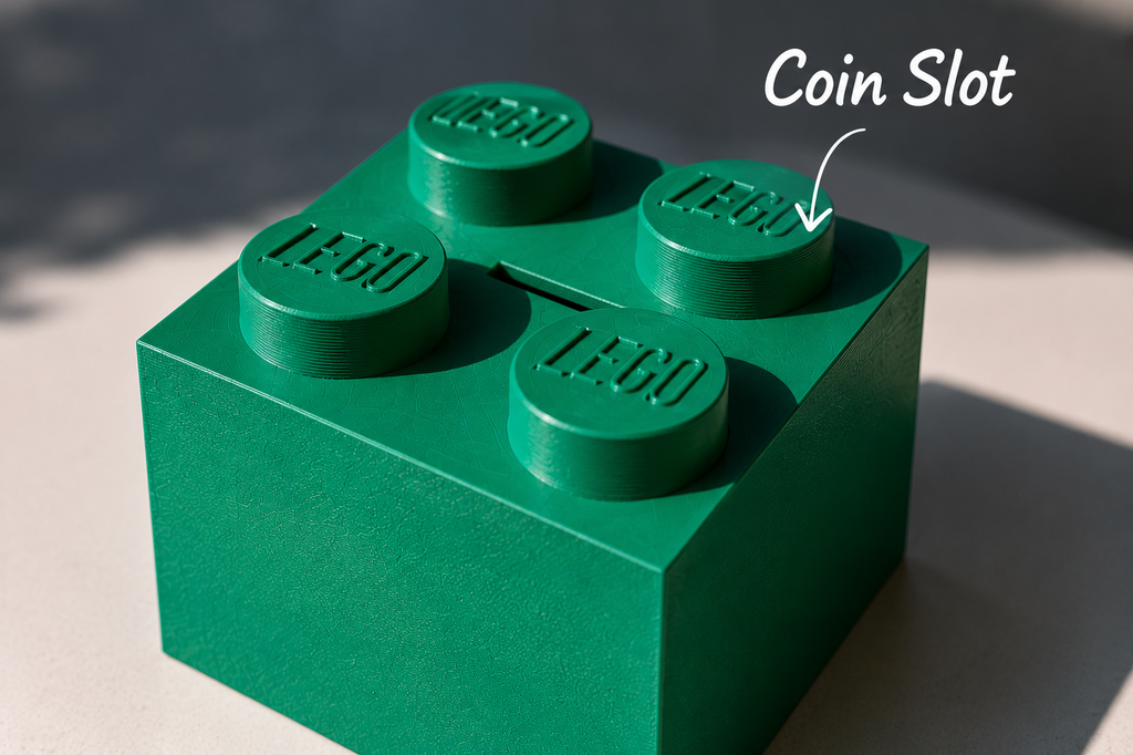 4 STUD PIGGY BANK