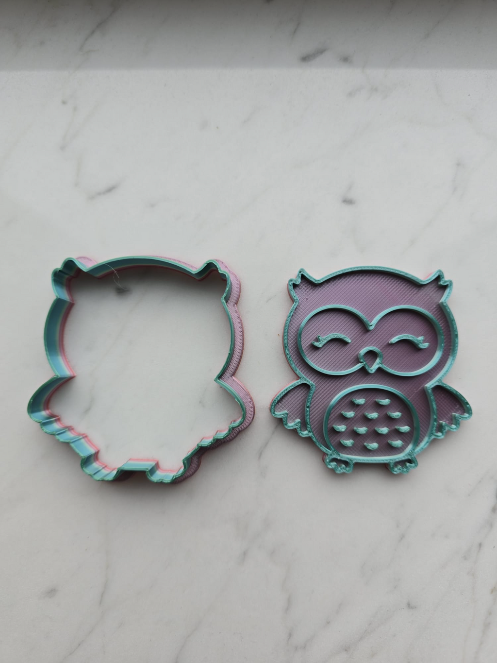 Owl Cookie Cutter Sand Play-doh Dough Fun