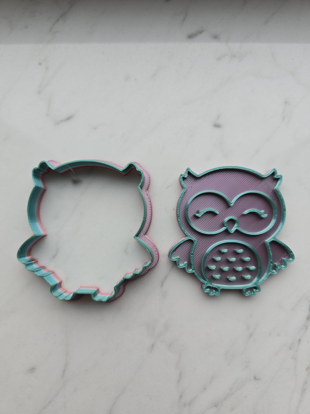 Owl Cookie Cutter Sand Play-doh Dough Fun