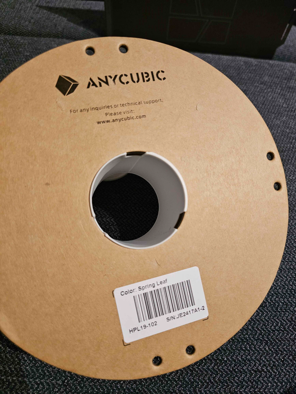 AMS lite Anycubic Cardboard Spool Adapter