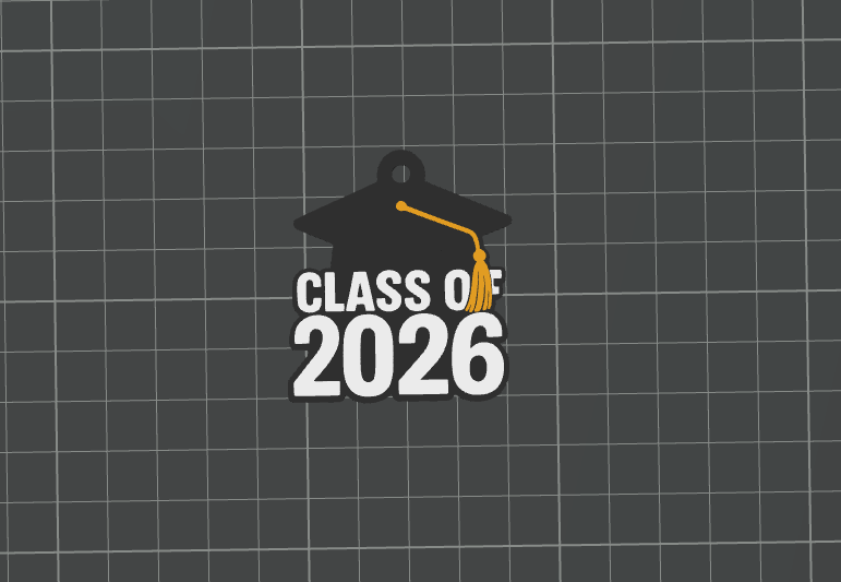 Class of 2026 Keychain