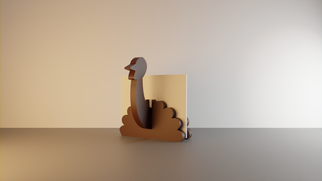 Turkey napkin holder