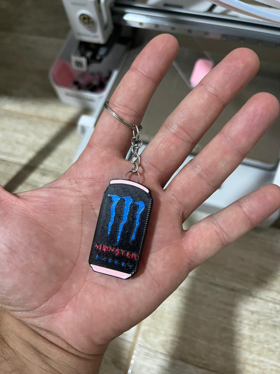 Chaveiro Abridor modelo lata latinha Monster