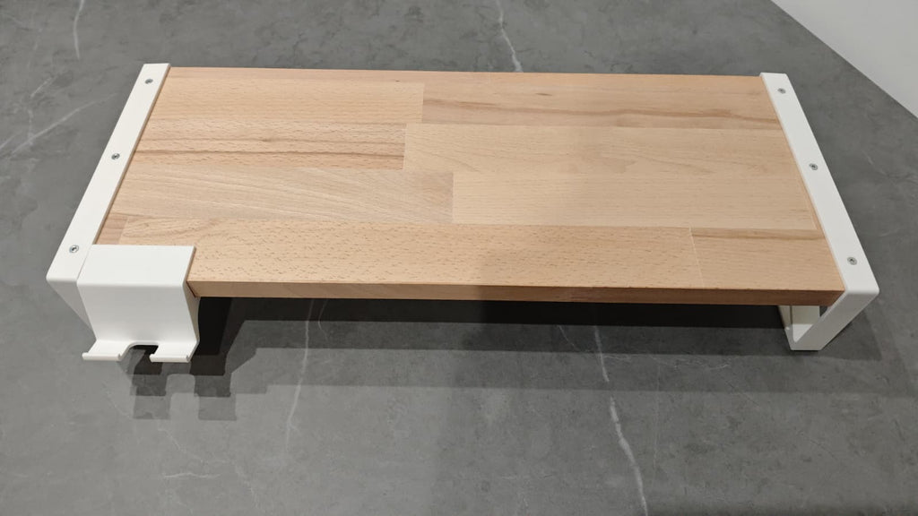Monitor Stand with Phone Holder (Custom Length)