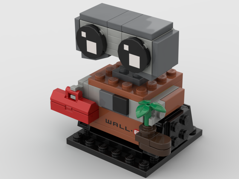 2x scale Leg0 brick WALL-E