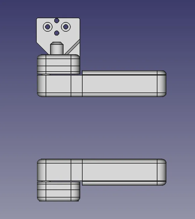 180° Bambulab X1C Door Hinge V2