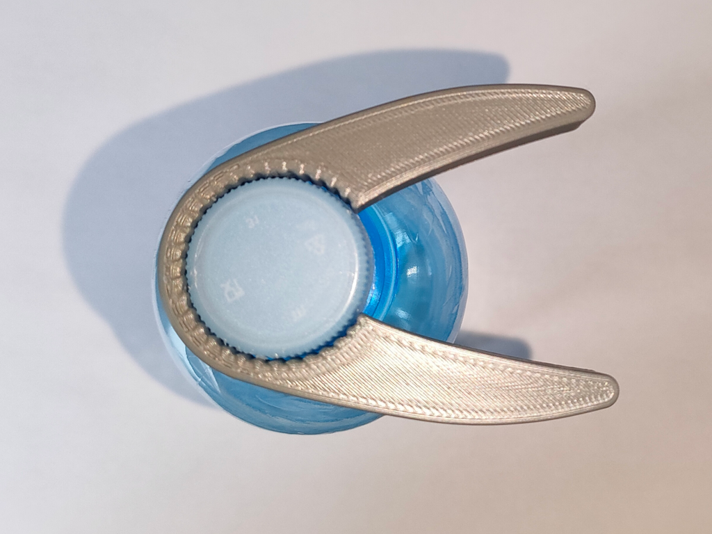 Plastic bottle opener