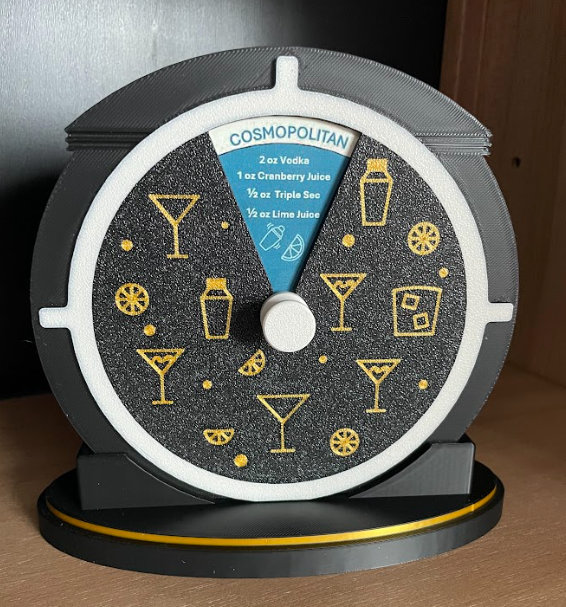 Rotating Drink Dial – Cocktail Selector